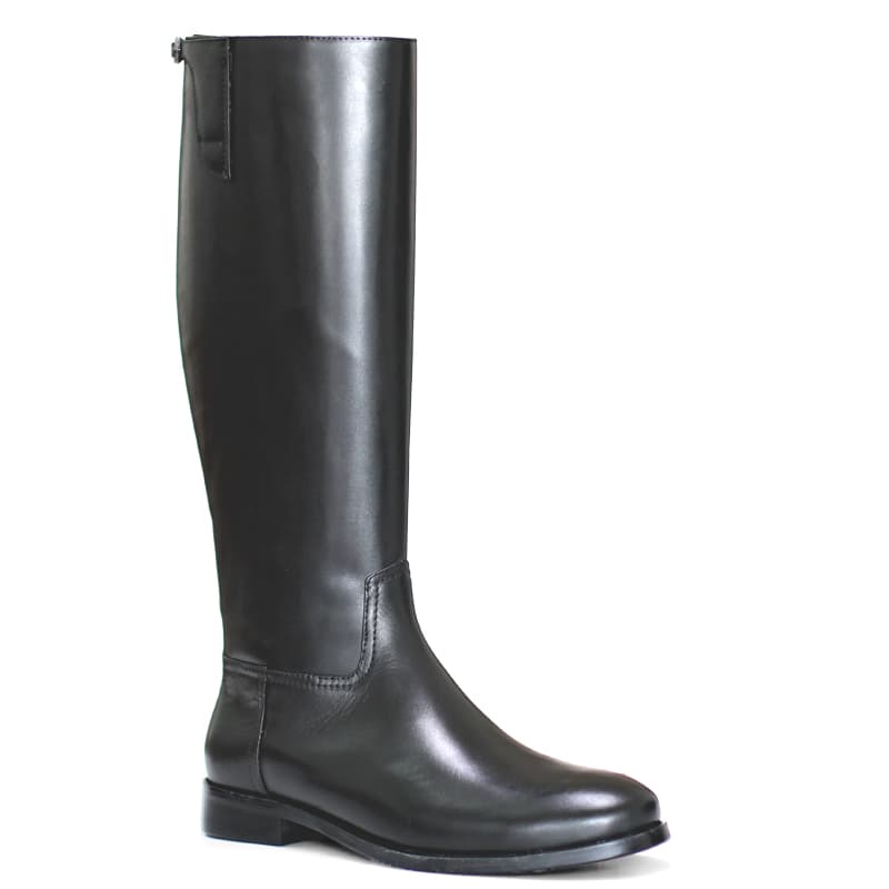 Botte cavalière sur-mesure cuir, zip intérieur
