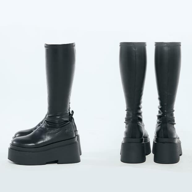 Chaussures hautes mais confortables
