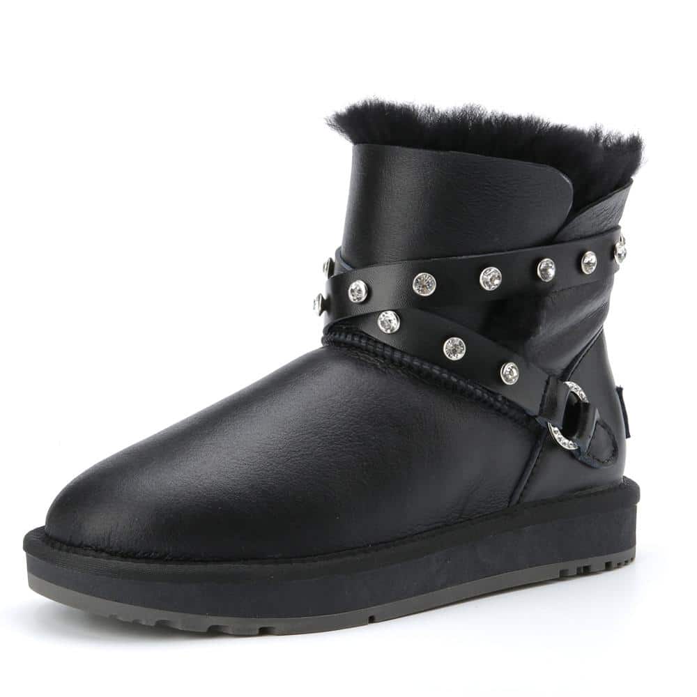 Bottes d'hiver à strass