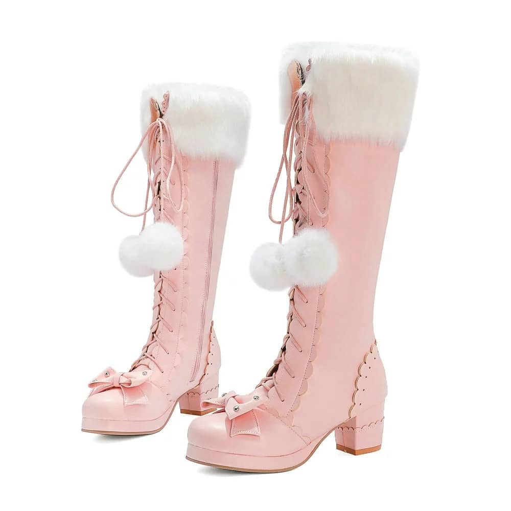 Bottes d'hiver cosplay