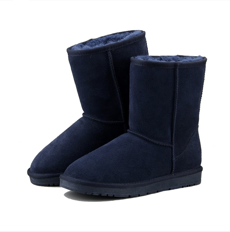 Bottes chaudes en daim pour homme