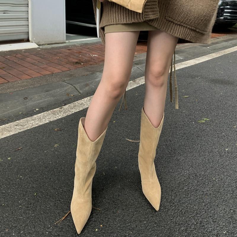 Bottes façon santiag
