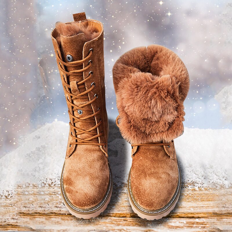 Bottes de marche imperméables pour femme