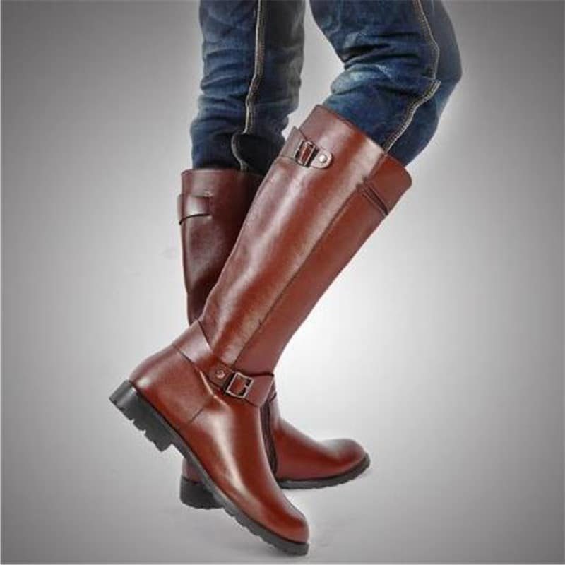 Bottes hautes vintage pour hommes