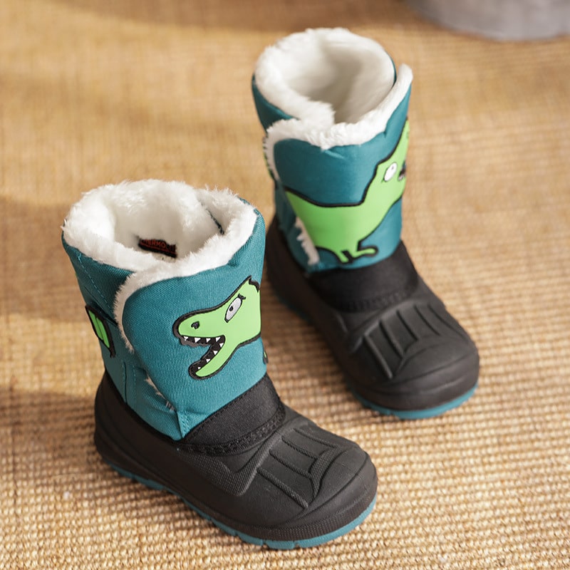 Botte de neige avec motifs imprimés pour garçon