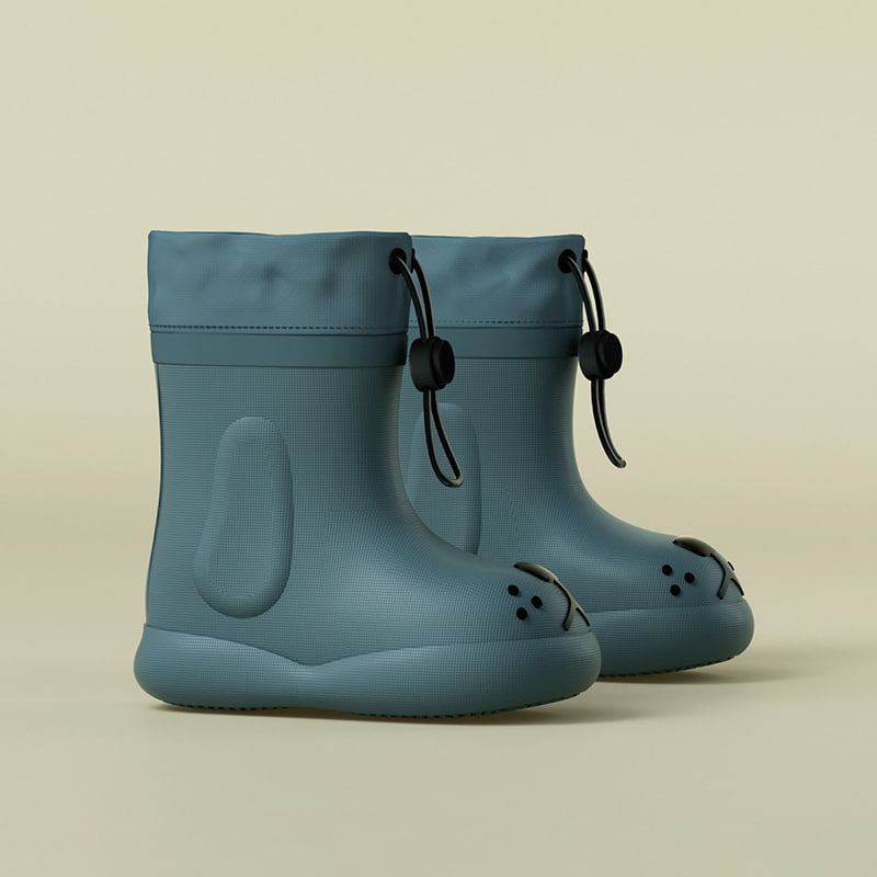 Bottes de pluie chiot - Bleu