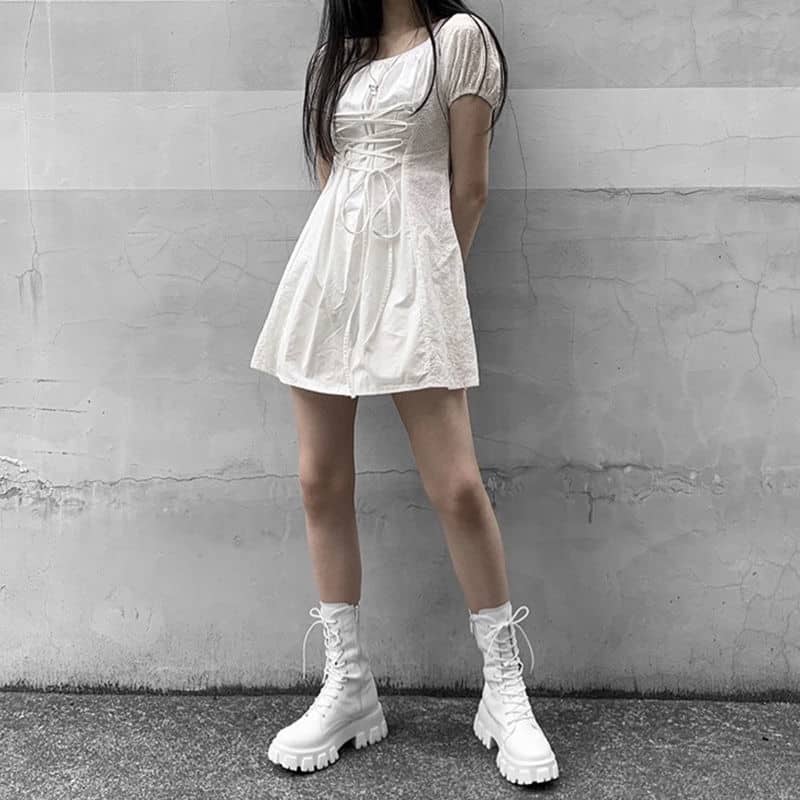 Une botte au look unique