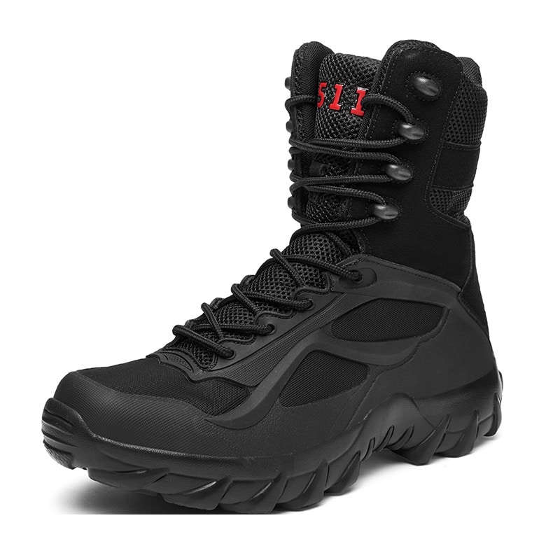 Bottes militaire de combat - Noir