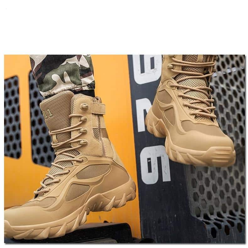 De vrais bottes de travails