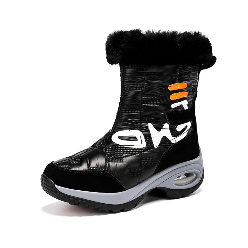 Après-ski au style urbain pour femme - Noir
