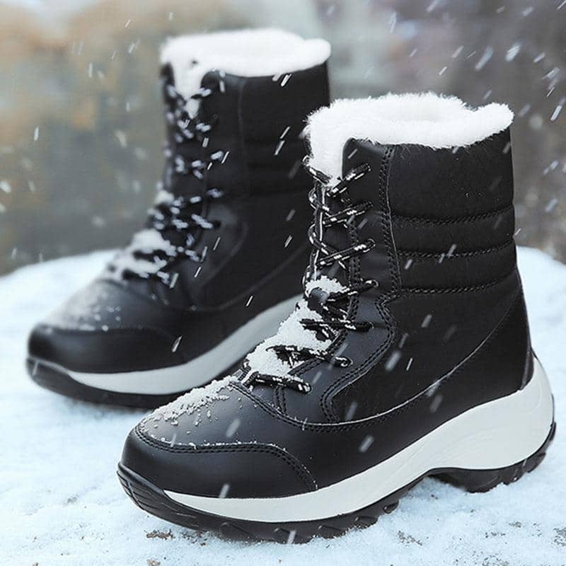Bottes après-ski colorées pour femme