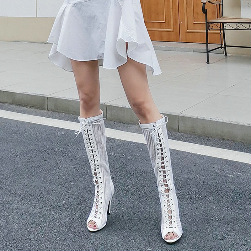 Bottes estivales en maille