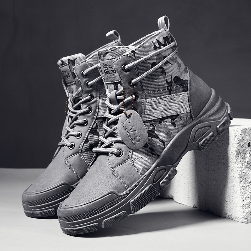Bottes de neige hommes à plateforme