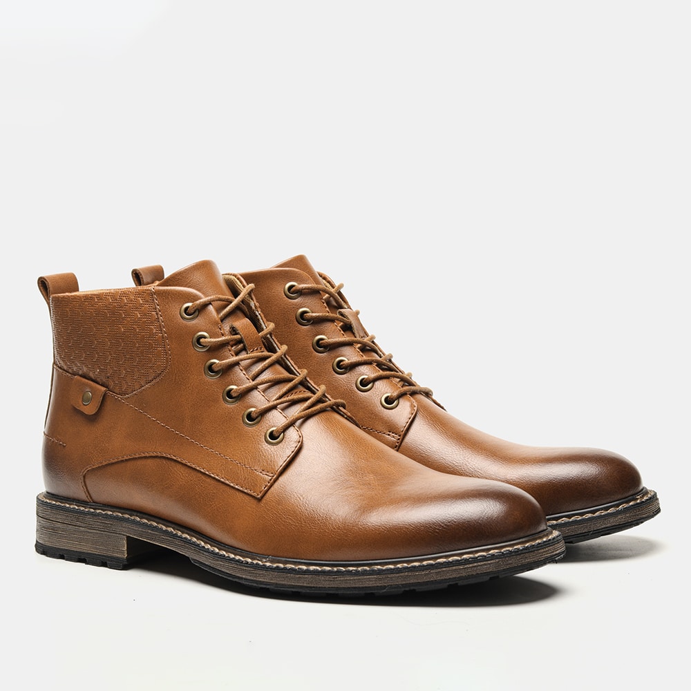 Bottines homme cuir style britannique