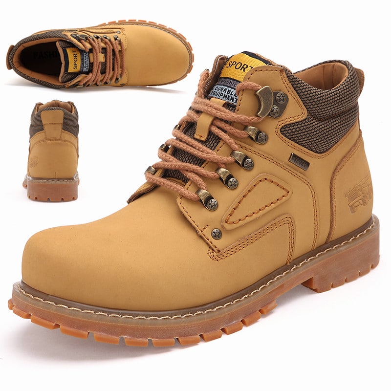 Bottine homme cuir pour randonnée